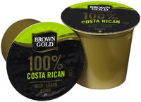 Brown Gold Coffee K-Cups - Costa Rican - 48 ct