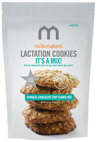 Milkmakers Gluten Free Lactation Cookie Mix Oatmeal Chocolate Chip 1.2 lbs
