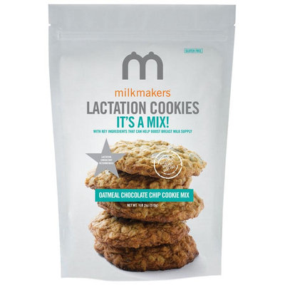Milkmakers Gluten Free Lactation Cookie Mix Oatmeal Chocolate Chip 1.2 lbs