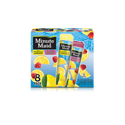 Minute Maid® Soft Frozen Lemonade – Lemon Tubes