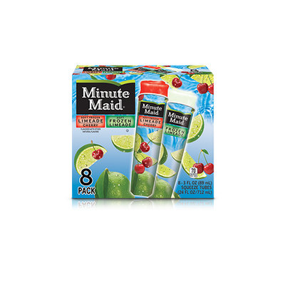 Minute Maid® Soft Frozen Limeade – Cherry Tubes