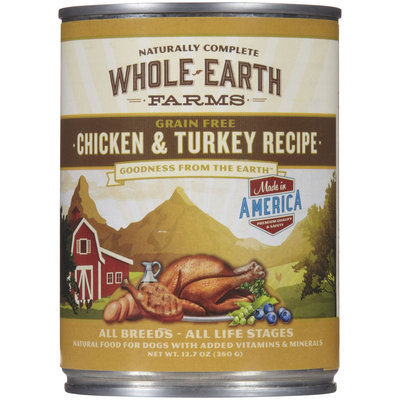 Merrick Whole Earth Farms Chicken & Turkey - 12 x 12.7 oz
