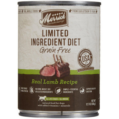 Merrick Limited Ingredient Diet Real Lamb Recipe Canned Dog Food