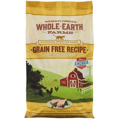 Whole Earth Farms Grain Free Real Chicken Recipe Dry Cat Food