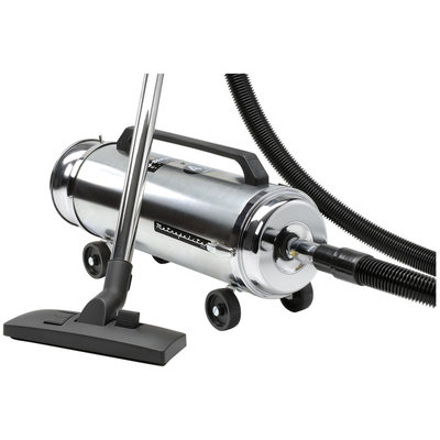 Metrovac - Metro Professionals Canister Vacuum - Stainless-steel