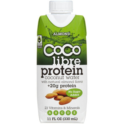 CoCo Libre Almond Coconut Water + Protein, 11 oz, 12 ct