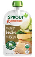Sprout Market Vegetables Pear with Turkey Organic Baby Food