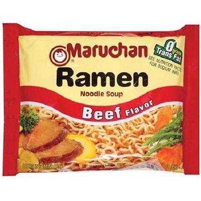 Maruchan Ramen Noodle Soup Beef Flavor