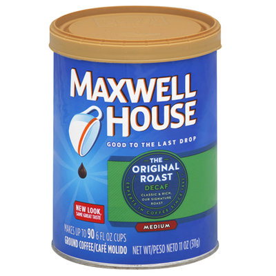Maxwell House Decaf Original Roast Ground Medium Coffee