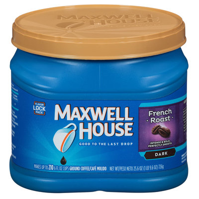 Maxwell House French Roast Medium Dark Ground Coffee