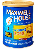 Maxwell House Morning Boost Medium Ground Coffee