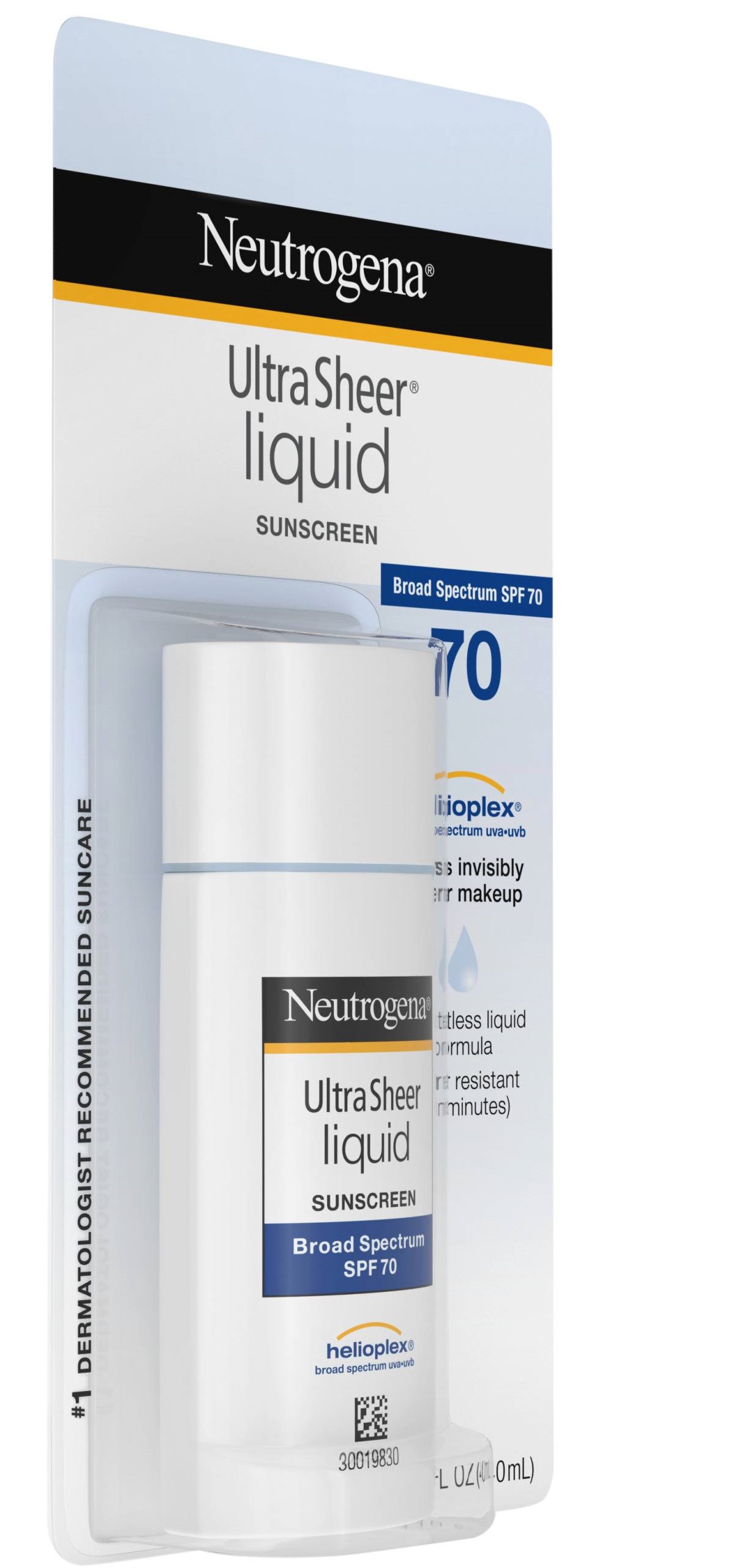 Neutrogena® Ultra Sheer Liquid Daily Sunscreen Broad Spectrum - SPF 70