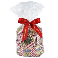 Ghirardelli Chocolate Large Milk Chocolate Peppermint Bark SQUARES Chocolates Gift Bag