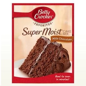 Betty Crocker™ Super Moist™ Favorites Milk Chocolate Cake Mix
