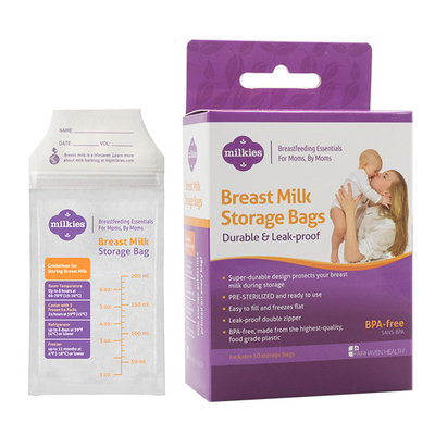 Milkies Durable and Leak-Proof Breast Milk Storage Bags