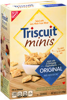 Nabisco Triscuit - Crackers Minis - Baked Whole Grain Wheat Original