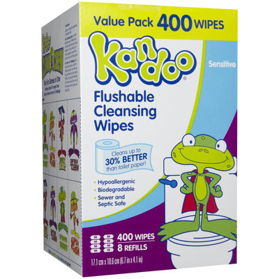 Kandoo Flushable Sensitive Wipes