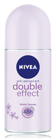 NIVEA Double Effect Violet Senses Roll-On Deodorant