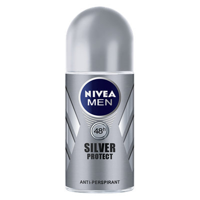 NIVEA for Men Silver Protect Roll-on Deodorant