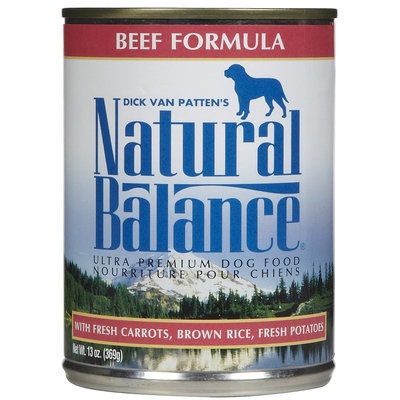 Natural Balance Beef Formula - 12x13oz