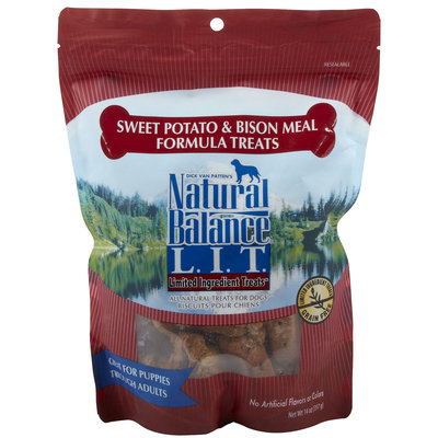 Natural Balance Limited Ingredient Treats - Bison & Sweet Potato Formula