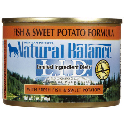 Phillips Feed & Pet Supply Natural Balance LID Can Dog Food 12 Pack Fish