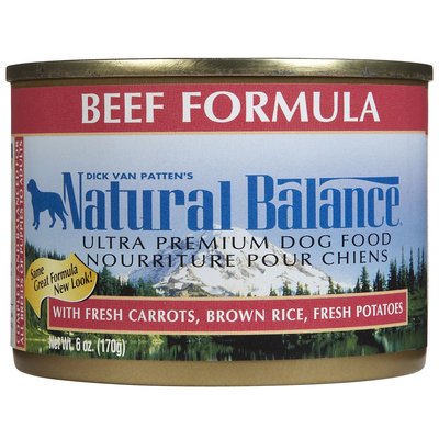 Natural Balance Ultra Premium Beef Formula Canned Dog Food