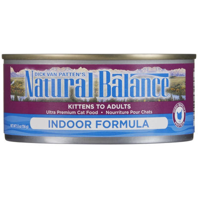 Natural Balance Indoor Formula Canned Cat Food