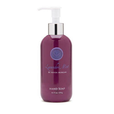 Lavender Mint Hand Soap, 9.5 oz. - Niven Morgan - Lavender