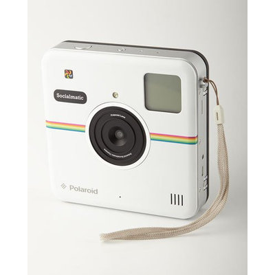 Polaroid - Socialmatic 14.0-megapixel Instant Digital Camera - White