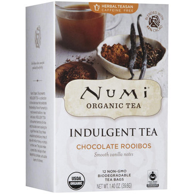 Numi Organic Tea Indulgement Tea Bags - Chocolate Rooibos - 12 ct