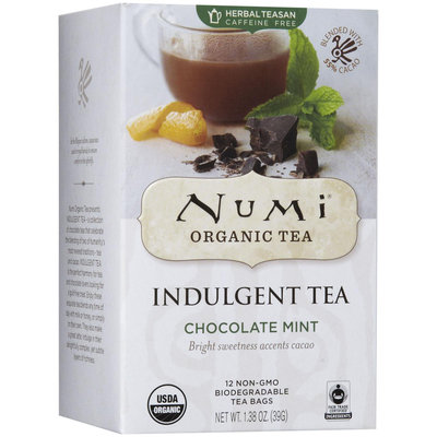 Numi Organic Tea Indulgement Tea Bags - Chocolate Mint - 12 ct