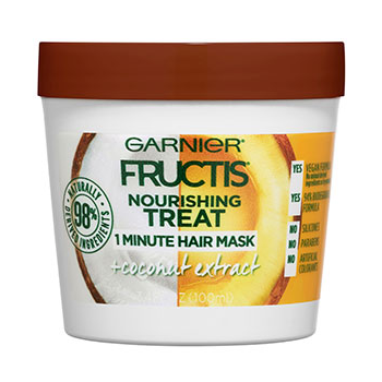 Garnier Fructis Nourishing Treat 1 Minute Hair Mask + Coconut Extract