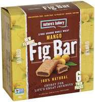 Nature's Bakery - 100 Natural Stone Ground Whole Wheat Fig Bars Mango - 6 x 2 oz. Twin Packs