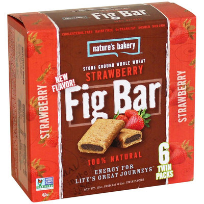 Nature's Bakery Natures Bakery BPC1025192 Natures Bakery Whole Wheat Strawberry - 12-6x2 OZ