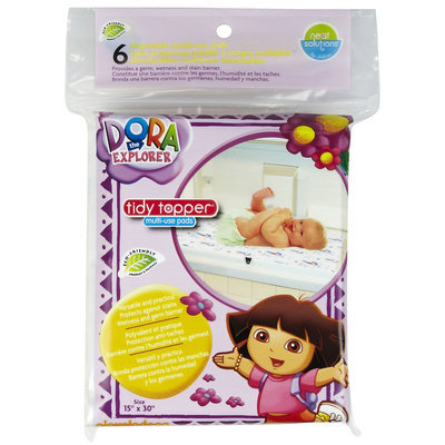 Neat Solutions XL Changing Pads - Dora the Explorer - 6 ct