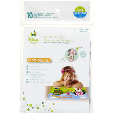 Neat Solutions Eco Table Topper - Minnie Mouse Clubhouse - 10 ct