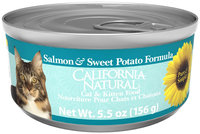 California Natural Salmon & Sweet Potato Canned Cat & Kitten Food