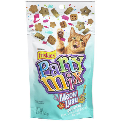 Friskies® Party Mix Meow Luau Crunch Pork Ocean Fish & Crab