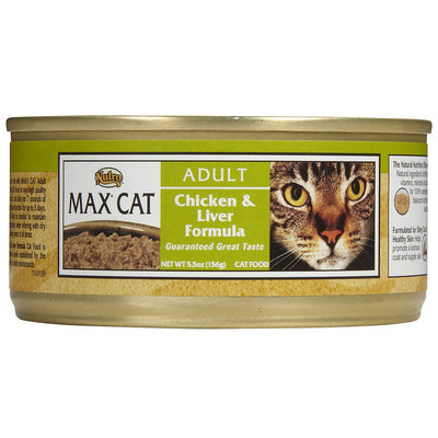 Nutro Max Canned Cat Food 5.5oz Case Chicken/Liver