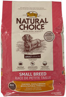 Nutro Small Breed Adult Chicken Whole Brown Rice & Oatmeal Formula