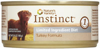 Natures Variety Nature's Variety Instinct Grain - Free Limited Ingredient Diet Turkey Dog Food