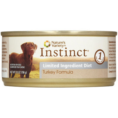 Natures Variety Nature's Variety Instinct Grain - Free Limited Ingredient Diet Turkey Dog Food