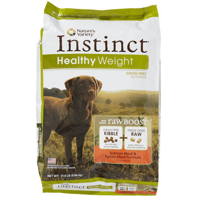 Natures Variety Nature's Variety Instinct Grain Free Healthy Weight Salmon Meal & Turkey Meal Recipe