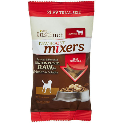 Natures Variety Nature's Variety Instinct Raw Boost Mixer Dog Formula - Beef - 1 oz