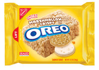 Nabisco Oreo Sandwich Cookies Marshmallow Crispy