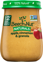 Beech-Nut® Stage 2 Naturals Apple, Cinnamon & Granola