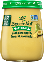 Beech-Nut® Stage 2 Naturals Just Pineapple, Pear & Avocado