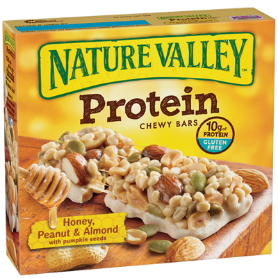 Nature Valley™ Honey Peanut Almond Protein Chewy Bars