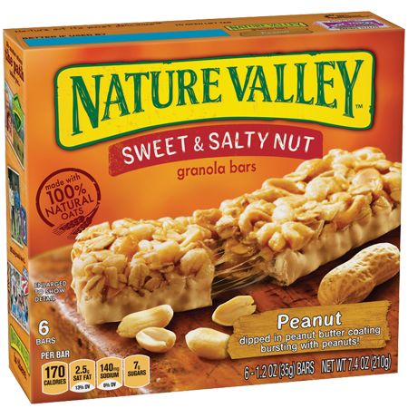 Nature Valleyâ„¢ Peanut Sweet & Salty Granola Bars